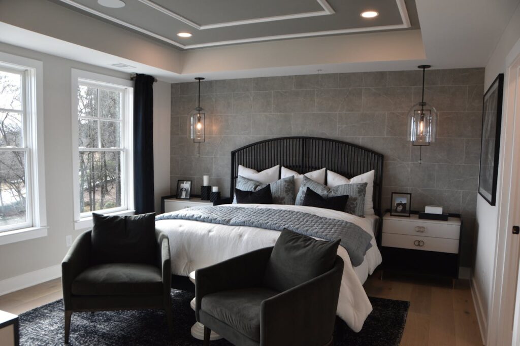 hotel bedroom interior