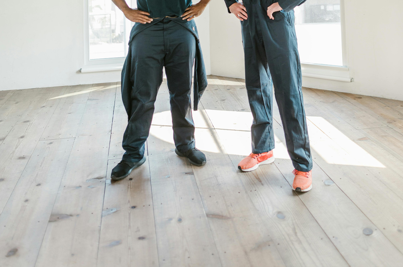 wide plank floor