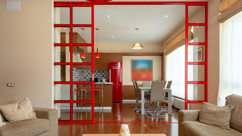 Contemporary apartment with stylish interior