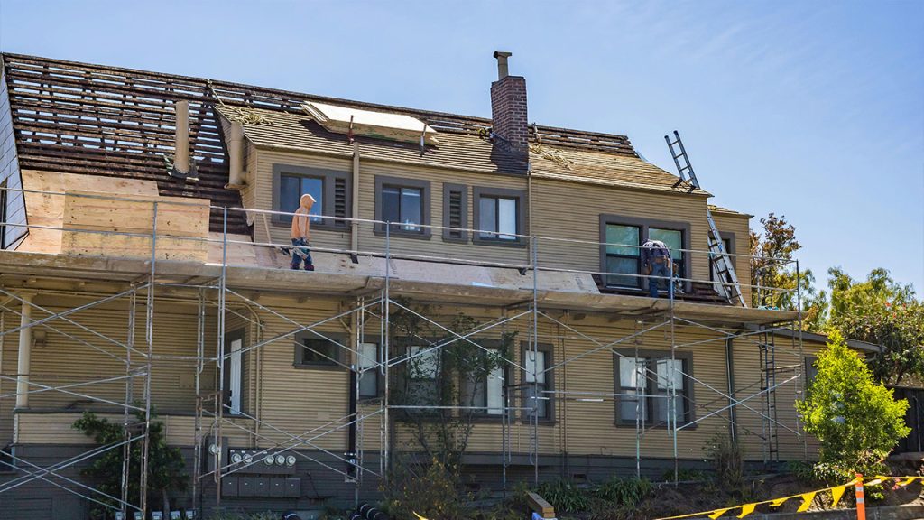 Roofing Works at Detached Family House