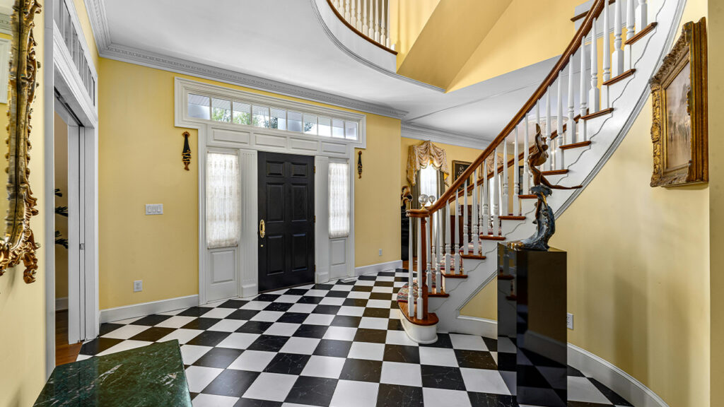 Hallway with a Staircase