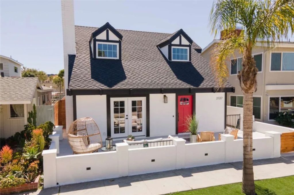 Charming Tudor-Style Home with Patio