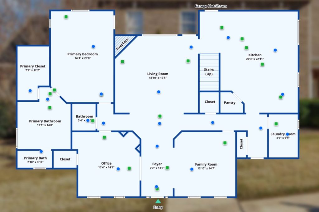 Spacious Open-Concept Ground Floor Plan