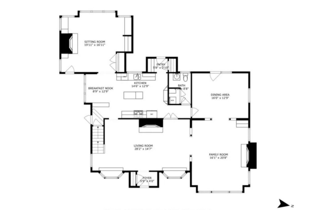 Spacious Ground Floor with Open Layout