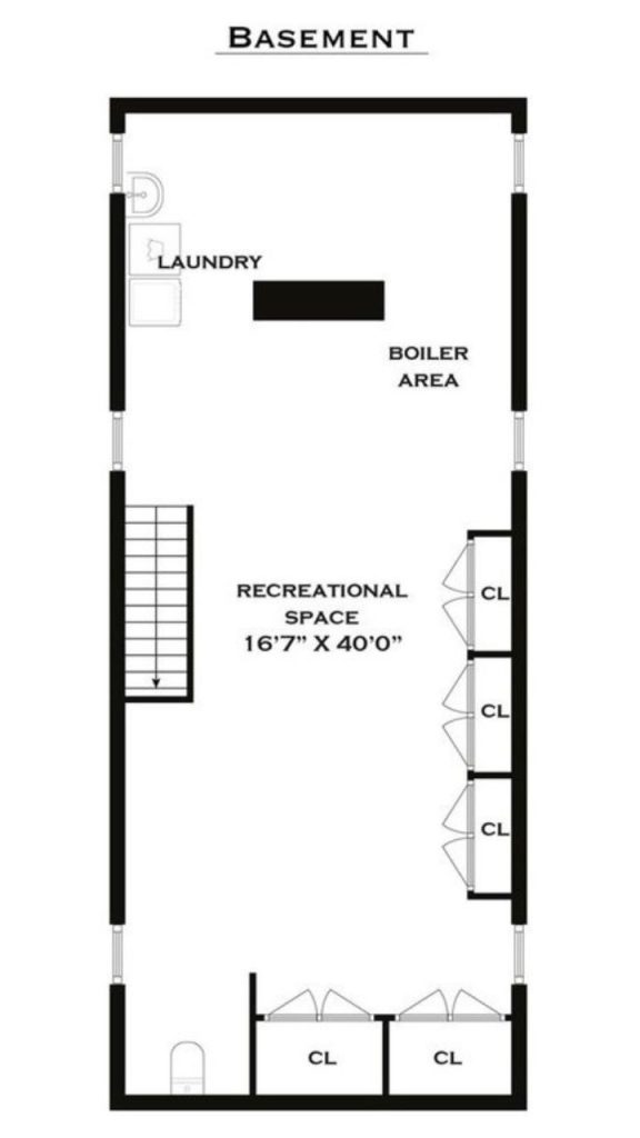 Spacious and Functional Basement Layout