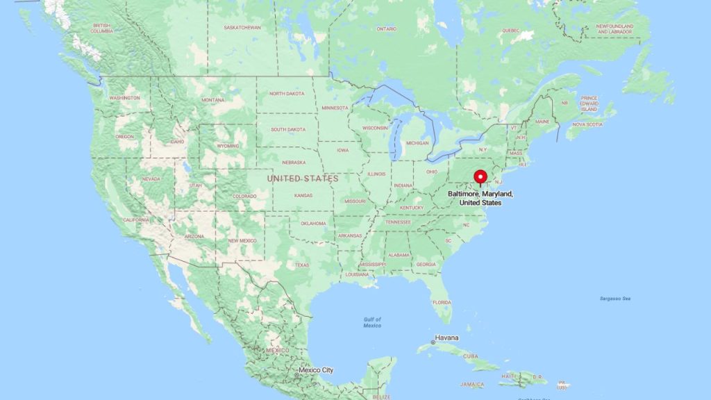 Where is Baltimore, MD?