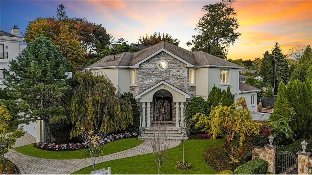 Stately Stone & Stucco Manor with Classic Charm