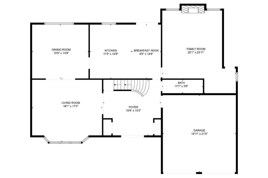 Spacious and Functional Ground Floor