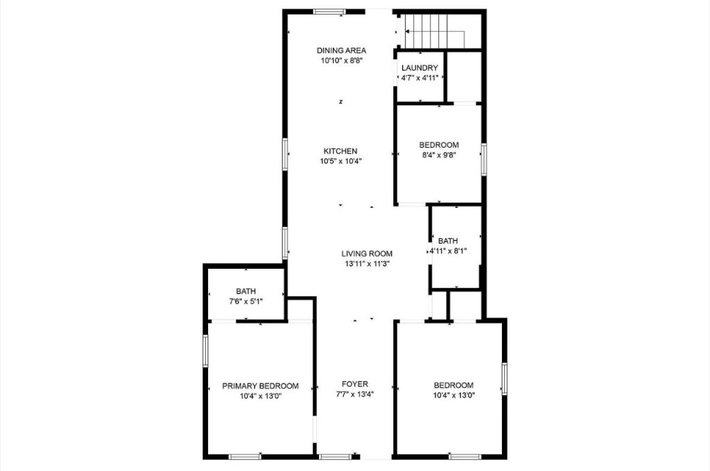 Spacious Open-Concept Living