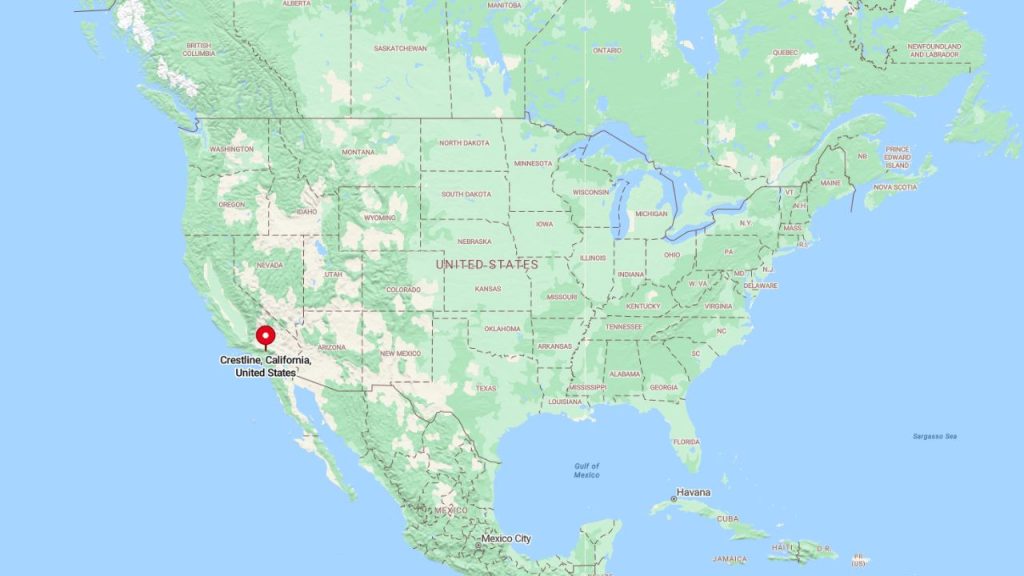 Where is Crestline, CA?
