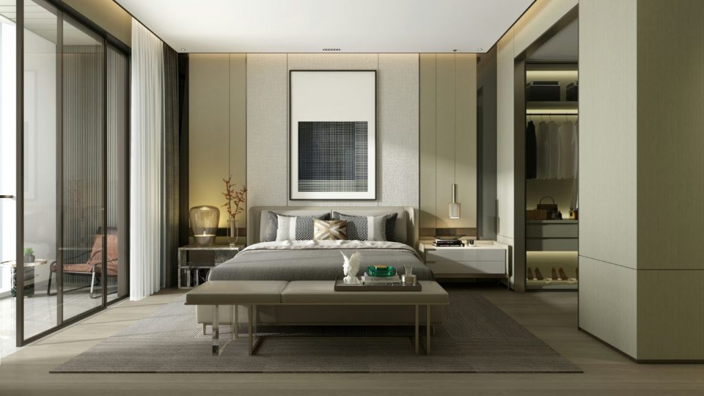 a Bedroom with a High-End Feel