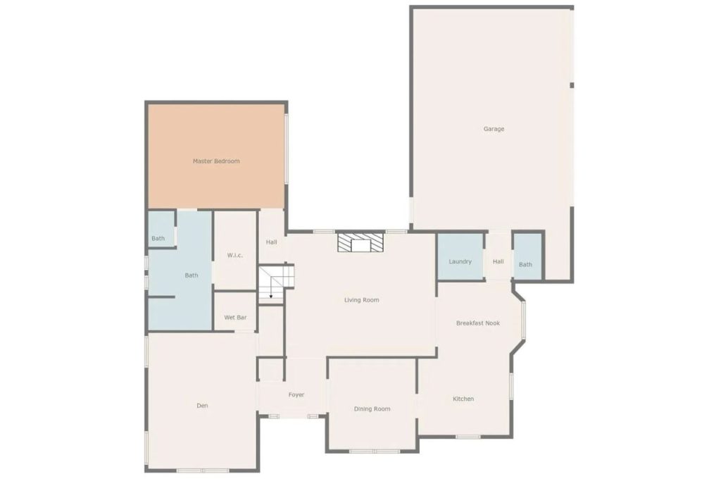 Spacious Open-Concept Ground Floor