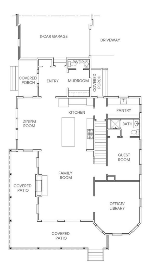 Spacious and free-flowing Ground Floor
