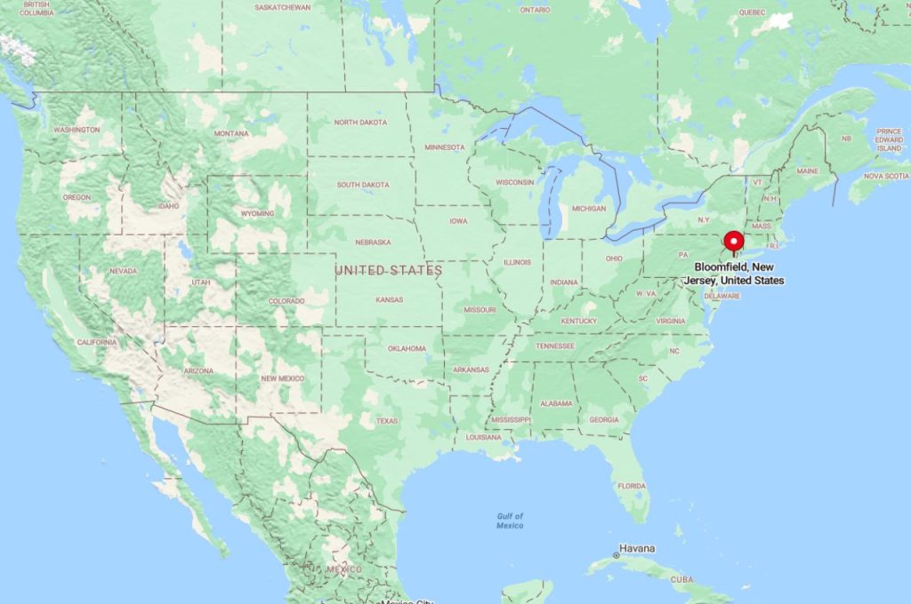 Where is Bloomfield, NJ?
