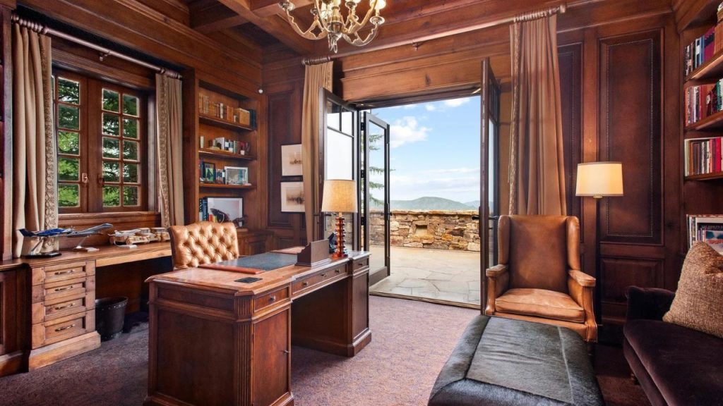 Wood-Paneled Mountain Study