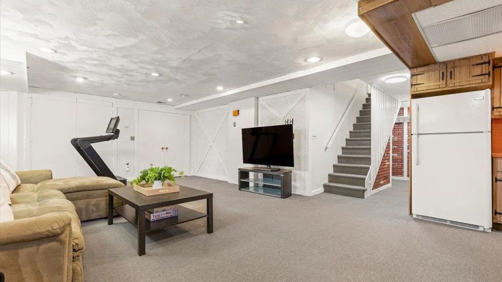 Cozy and Versatile Basement