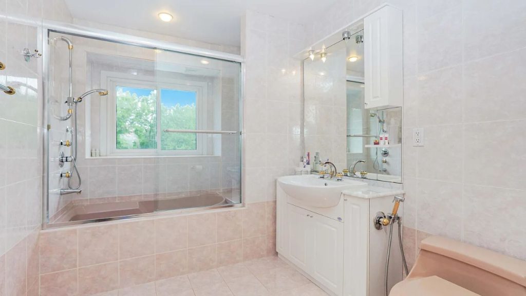 Elegant Bathroom with Spa Features