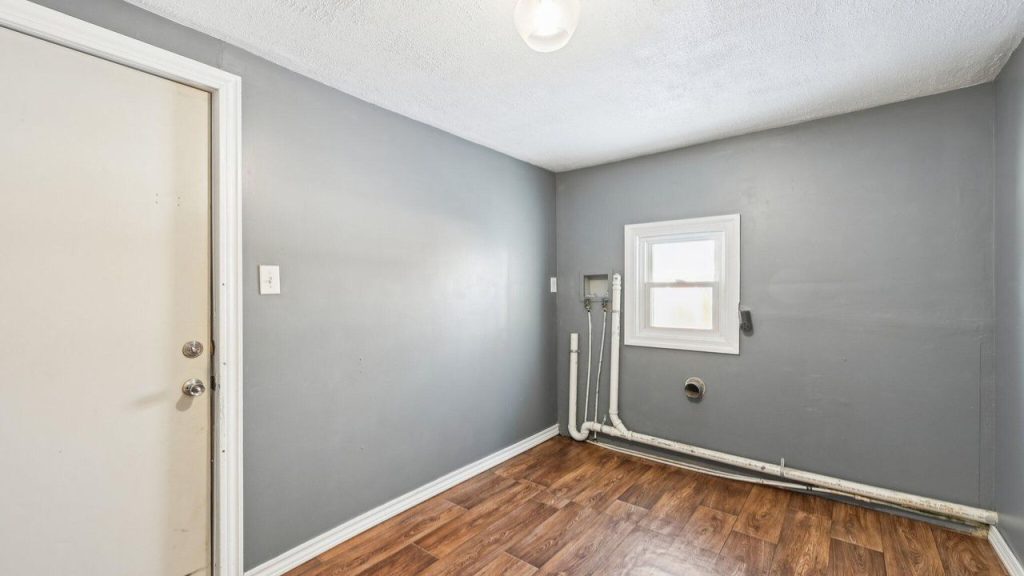 Functional and Bright Laundry Space