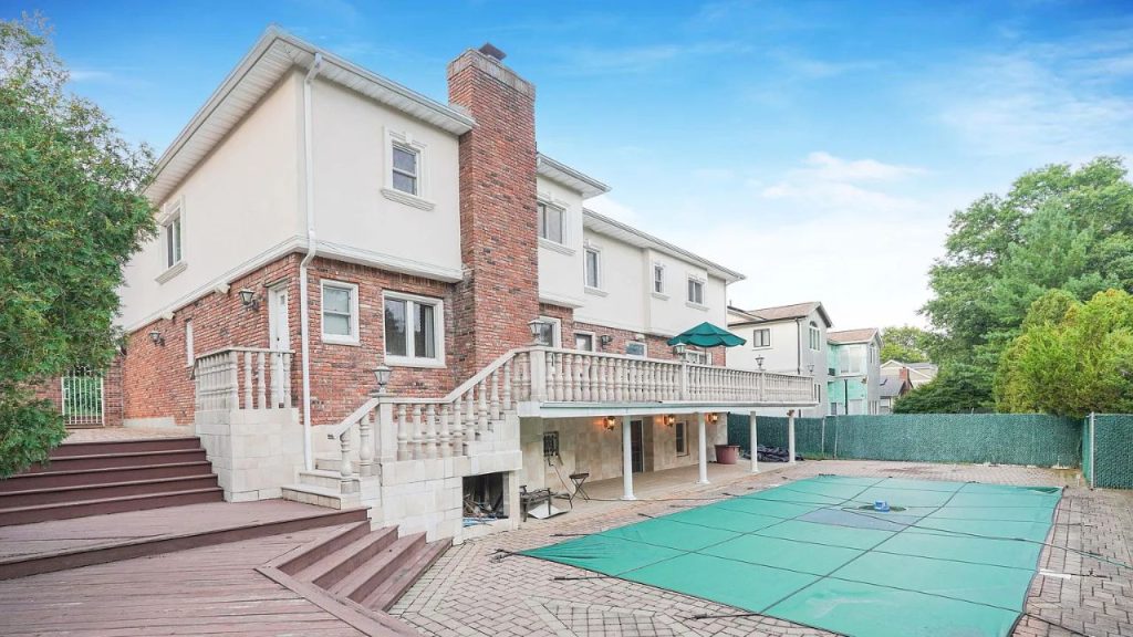 Expansive Backyard with Pool and Patio