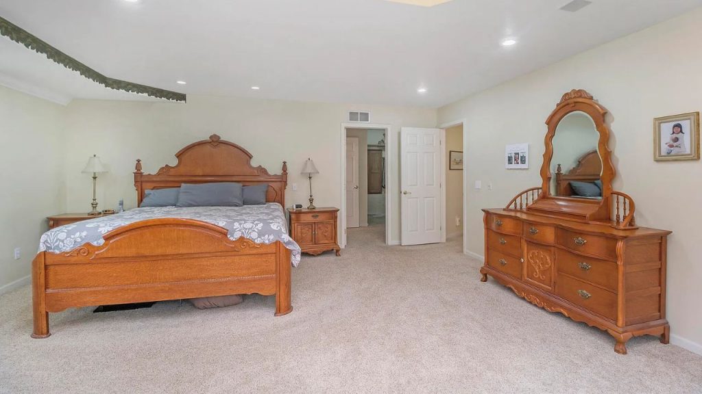 Spacious Bedroom with Classic Elegance