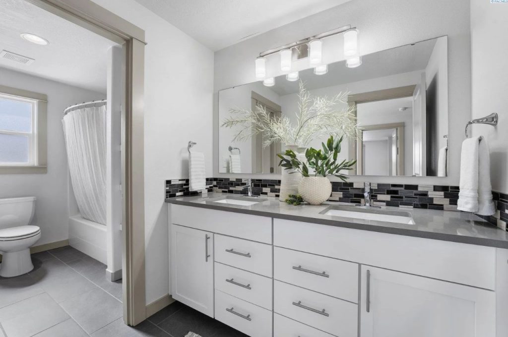 Bathroom with Double Vanity