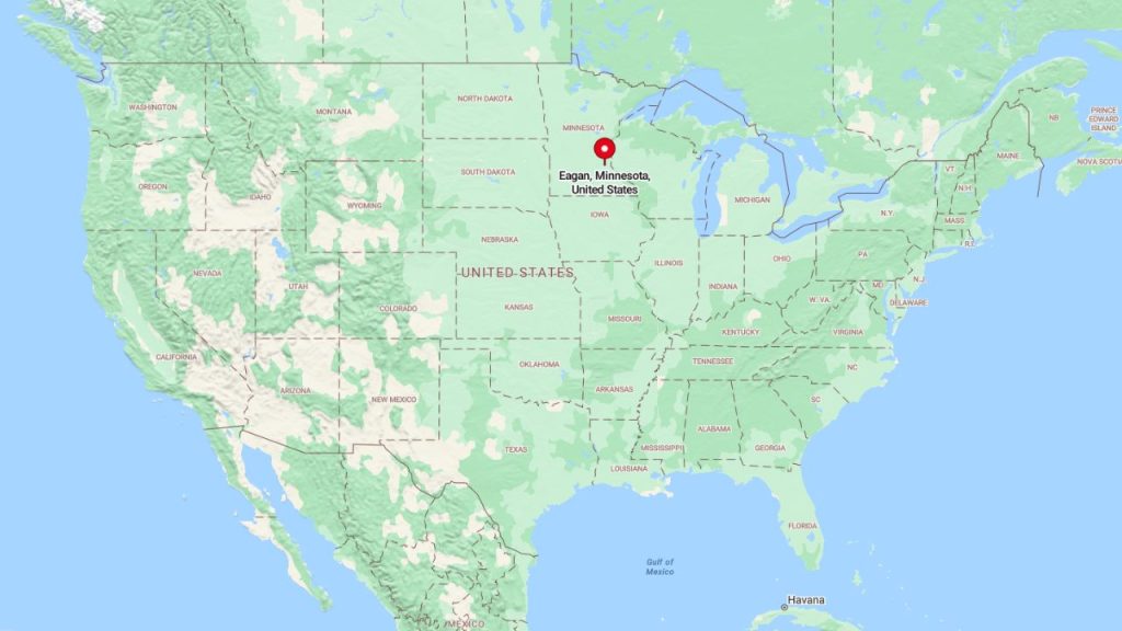 Where is Eagan?