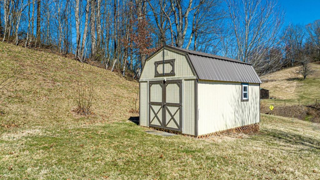 Rustic Barn-Style Storage Shed