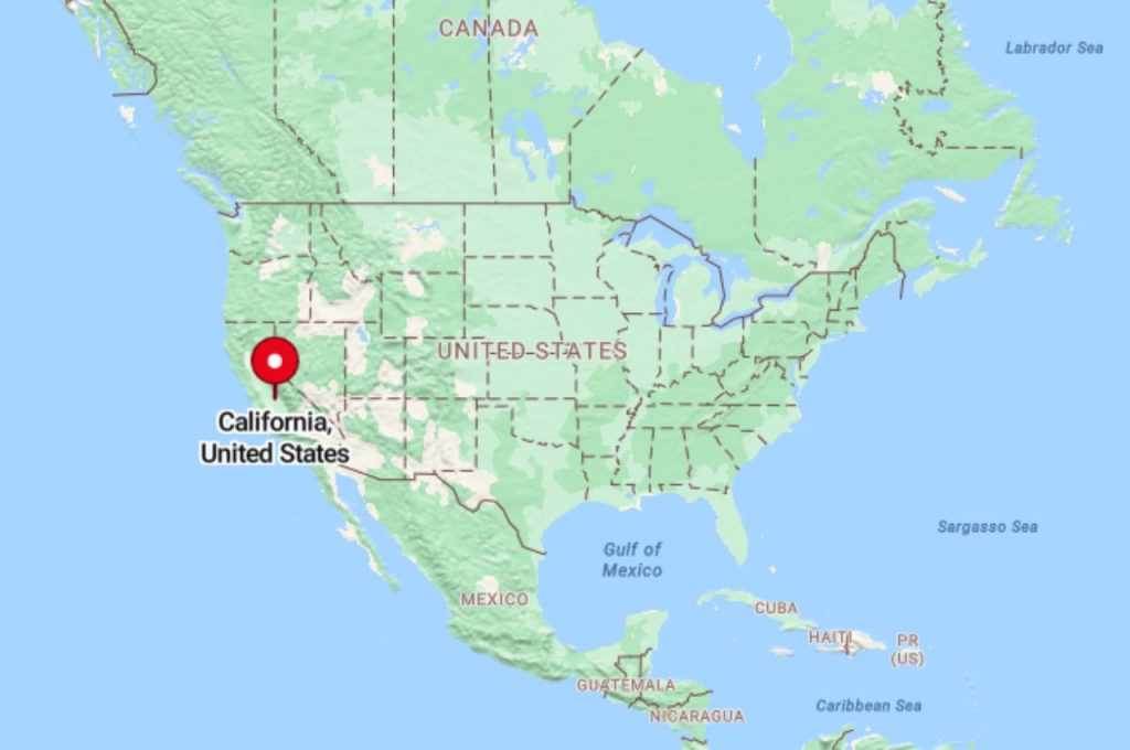 Where is California?