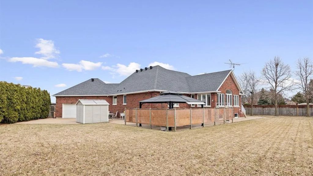 Backyard with Cozy Deck