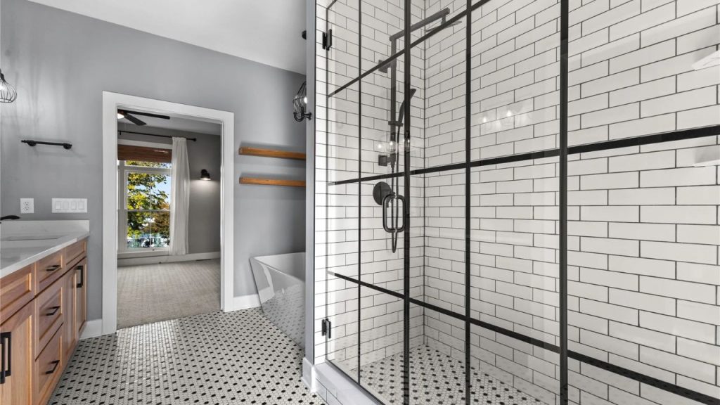 Spacious Bathrooms with Modern Finishes