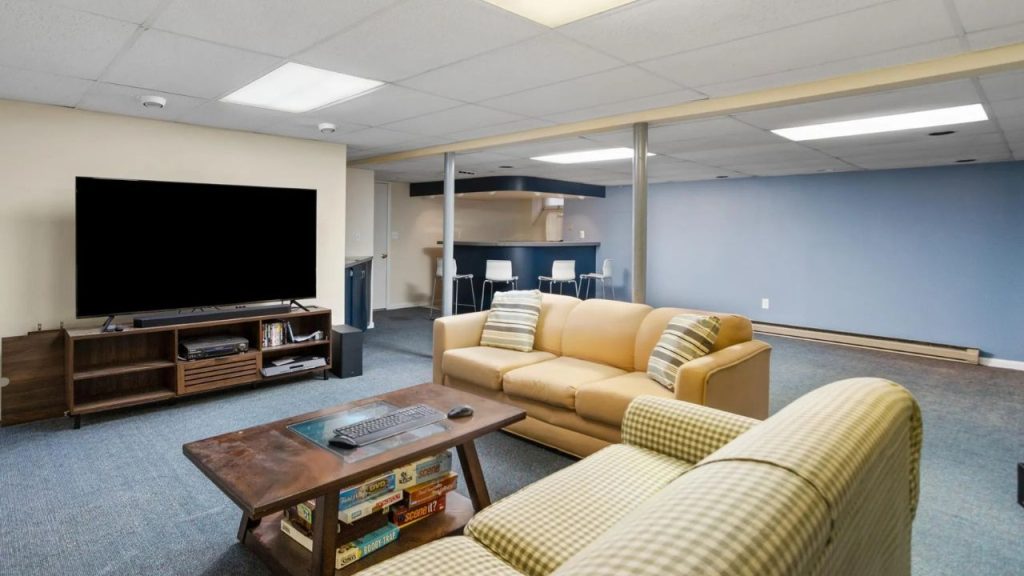 Basement with Bar & Entertainment