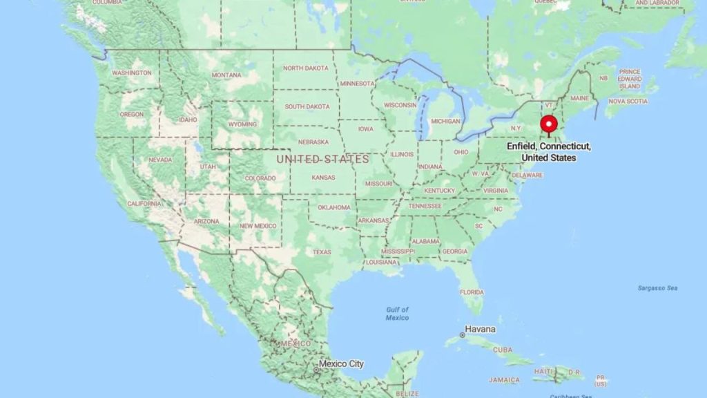 Where is Enfield, CT?