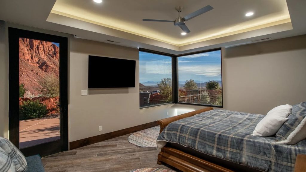 Bedroom with Stunning Views