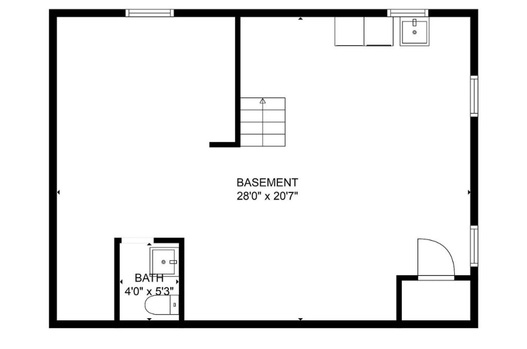 Versatile Lower Level With Potential