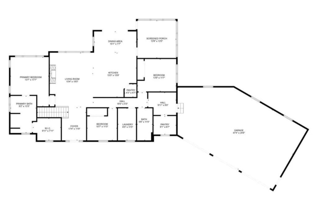 Spacious Open-Concept Living with Luxuries