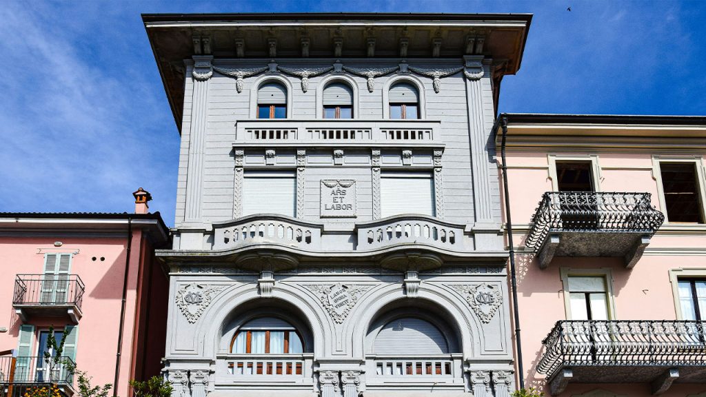 a building with a balcony