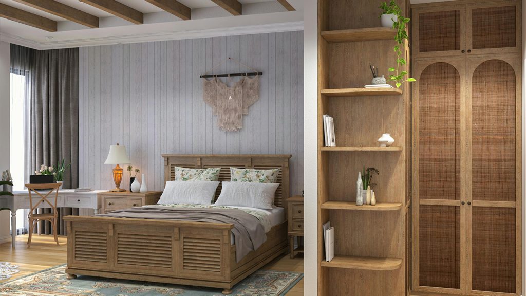 Rustic Comfortable Bedroom