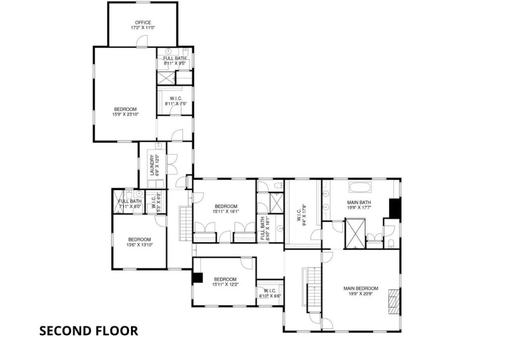 Spacious Second Floor with Luxurious Suites