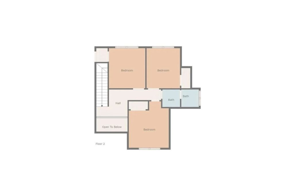 Spacious and Functional Second Floor