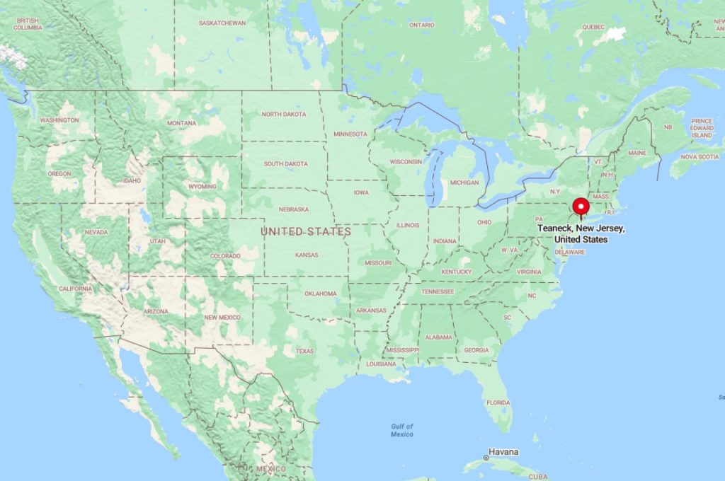 Where is Teaneck, NJ?