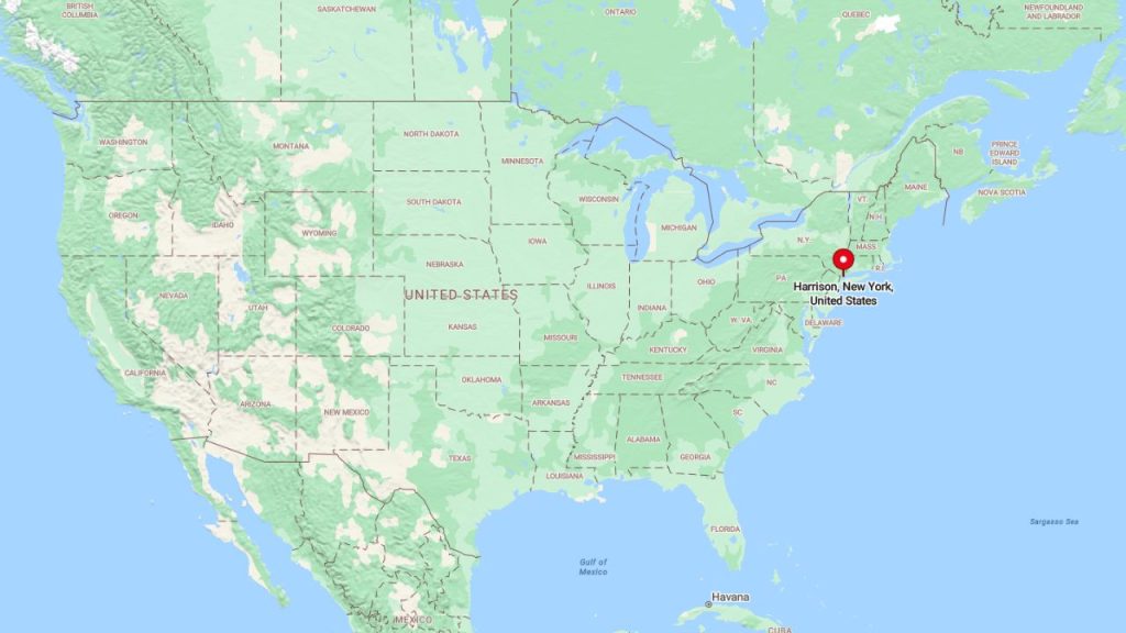 Where is Harrison, NY?