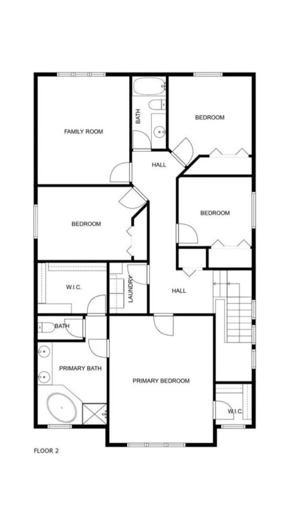 Spacious Upper Level