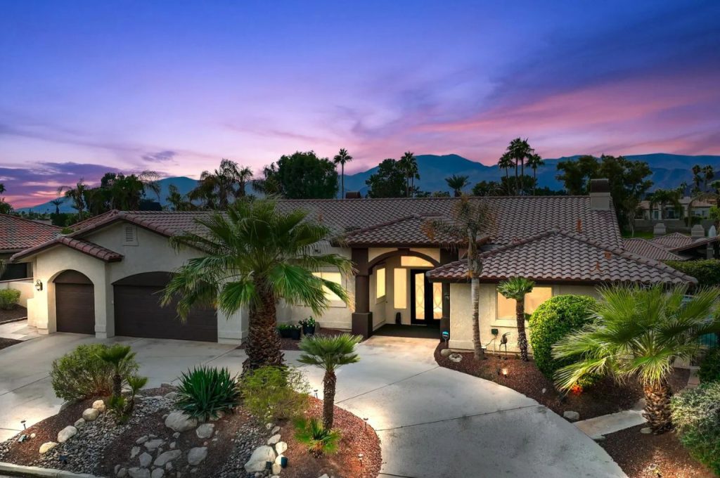 Mediterranean Oasis with Mountain Views