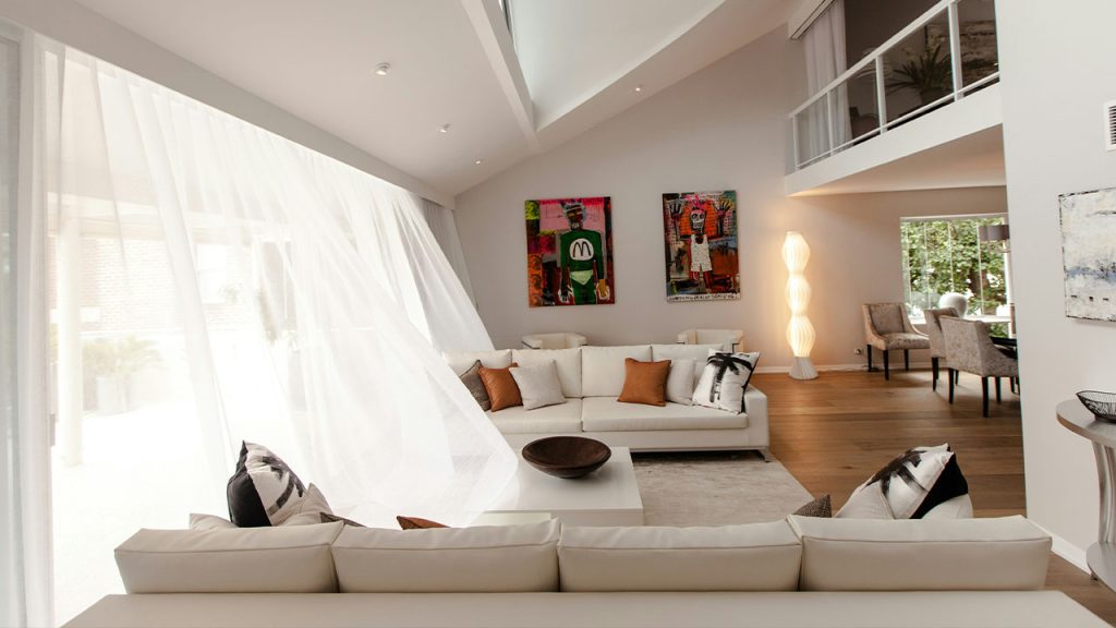 white bed with white bed linen