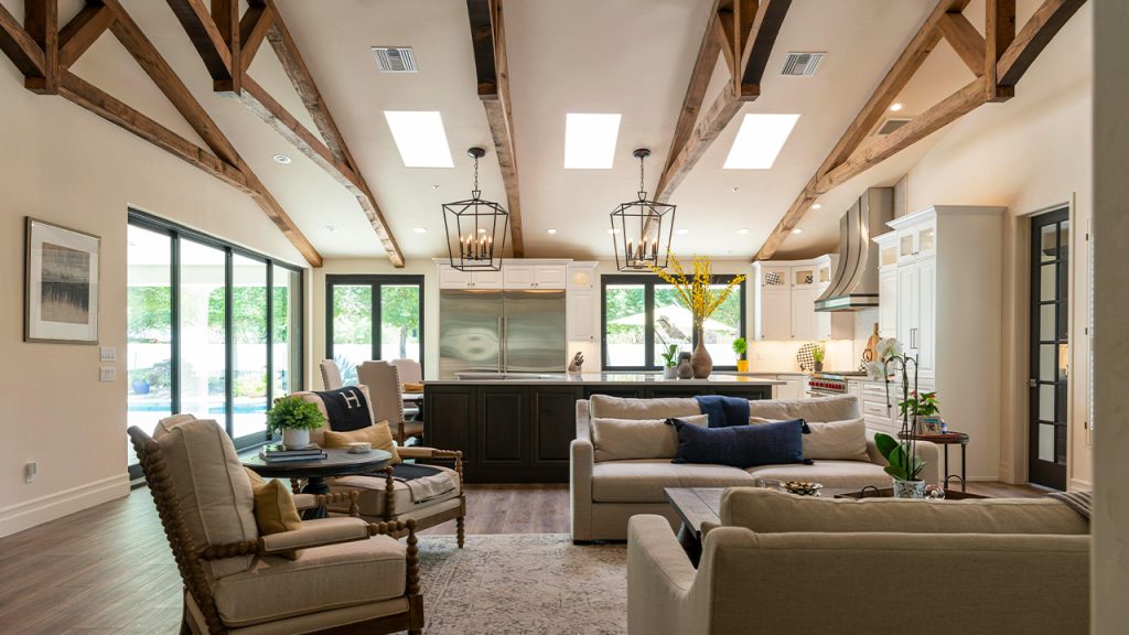 Living Room Interior With Beige couch