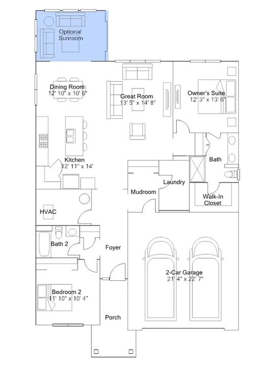Explore This Contemporary Craftsman With Vaulted Ceilings, 2 Bedrooms, and Walkout Basement Potential (Floor Plan Inside)