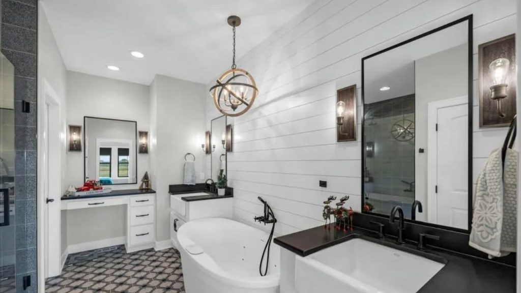 High-End Finishes & Walk-In Shower
