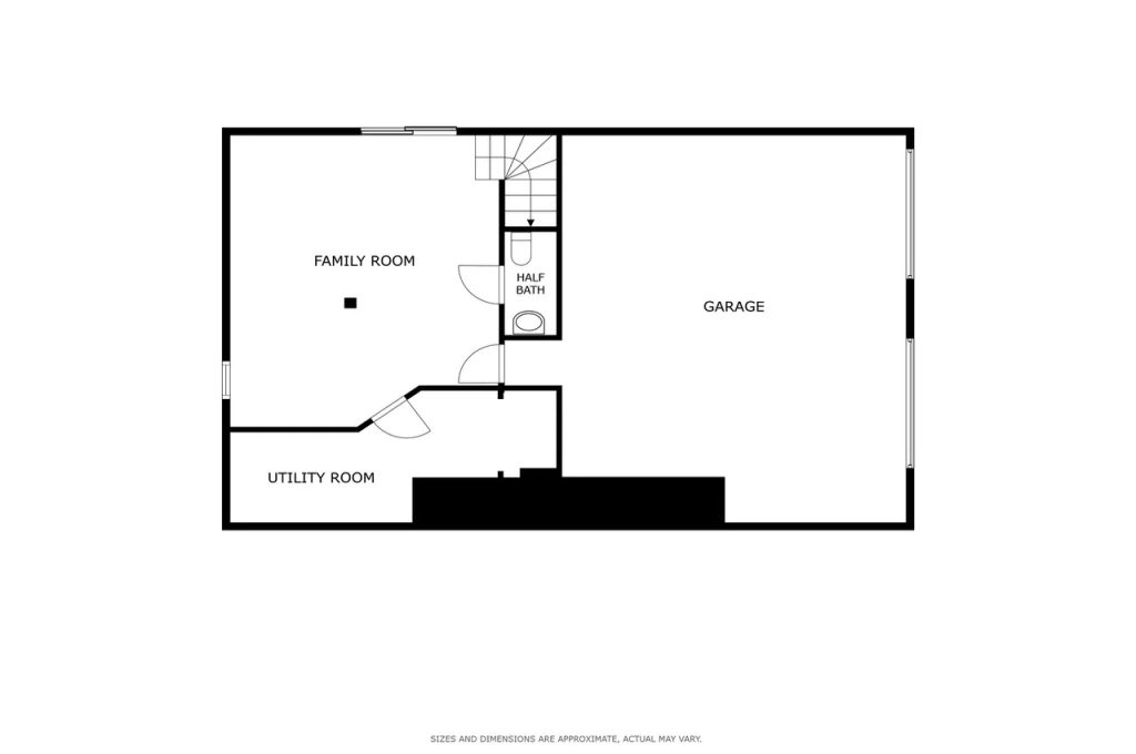 Functional Basement Floor Plan
