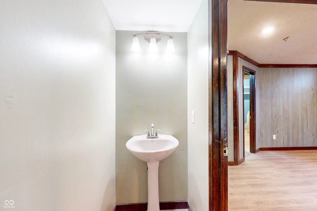 Half Bath in Family RoomHalf Bath in Family Room