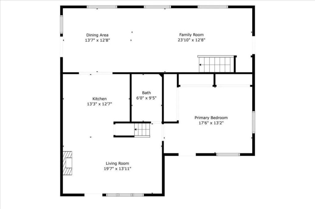 Spacious and Inviting top Floor Layout